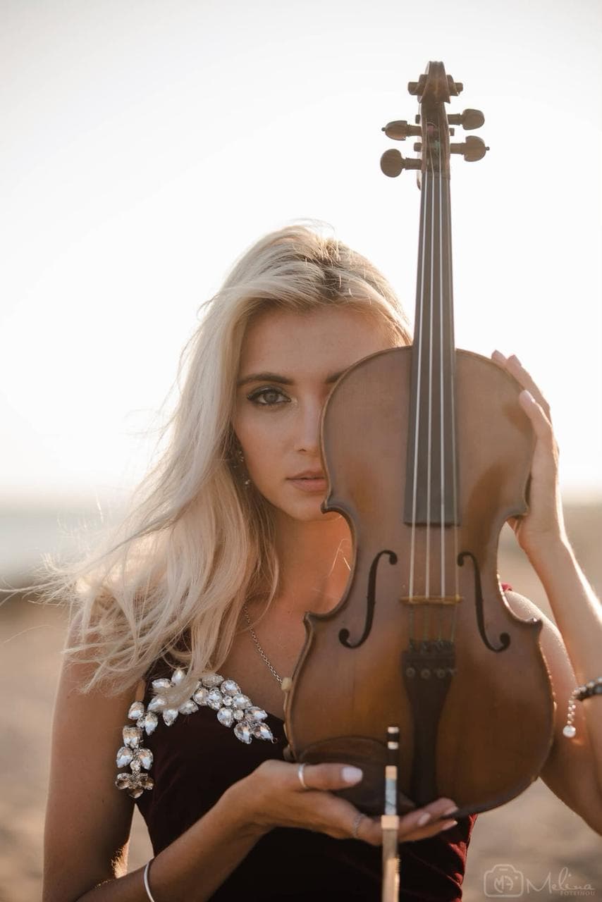 Anastasia, violinist — SoundMykonos, Mykonos
